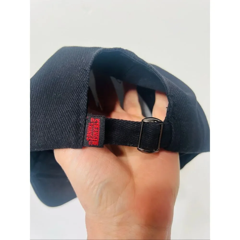 Funko Stranger Things Camp Know Where Black Baseball Cap Hat Trucker One Size Ex